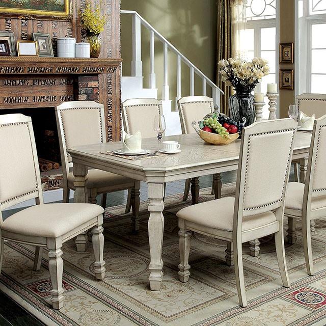 Furniture of America Holcroft Dining Table CM3600T IMAGE 6