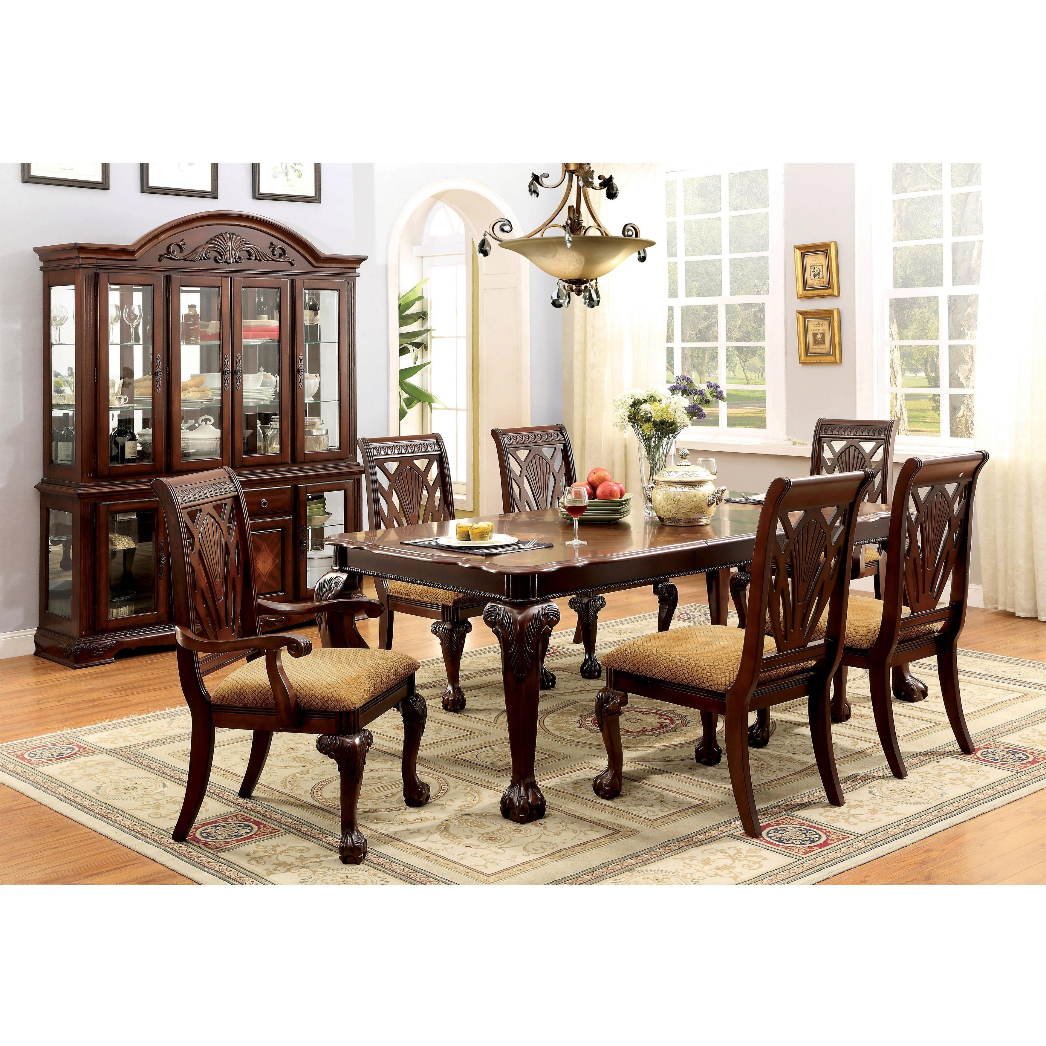  Furniture of America Petersburg Dining Table CM3185T IMAGE 4