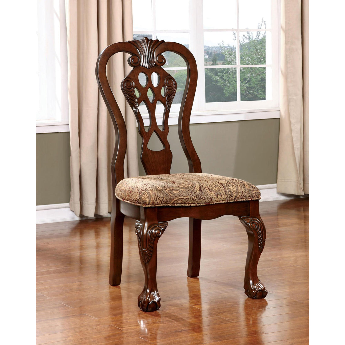  Furniture of America Elana CM3212SC-2PK Side Chair IMAGE 1