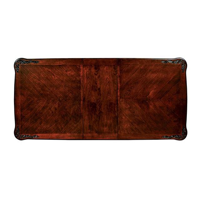  Furniture of America Elana Dining Table with Pedestal Base CM3212T-TABLE IMAGE 7