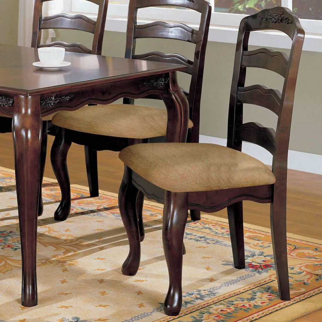  Furniture of America Townsville CM3109SC-DK-2PK Side Chair IMAGE 1