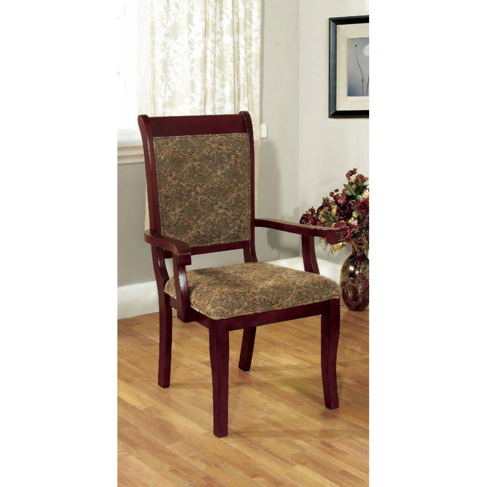  Furniture of America St. Nicholas CM3224AC-2PK Arm Chair IMAGE 1