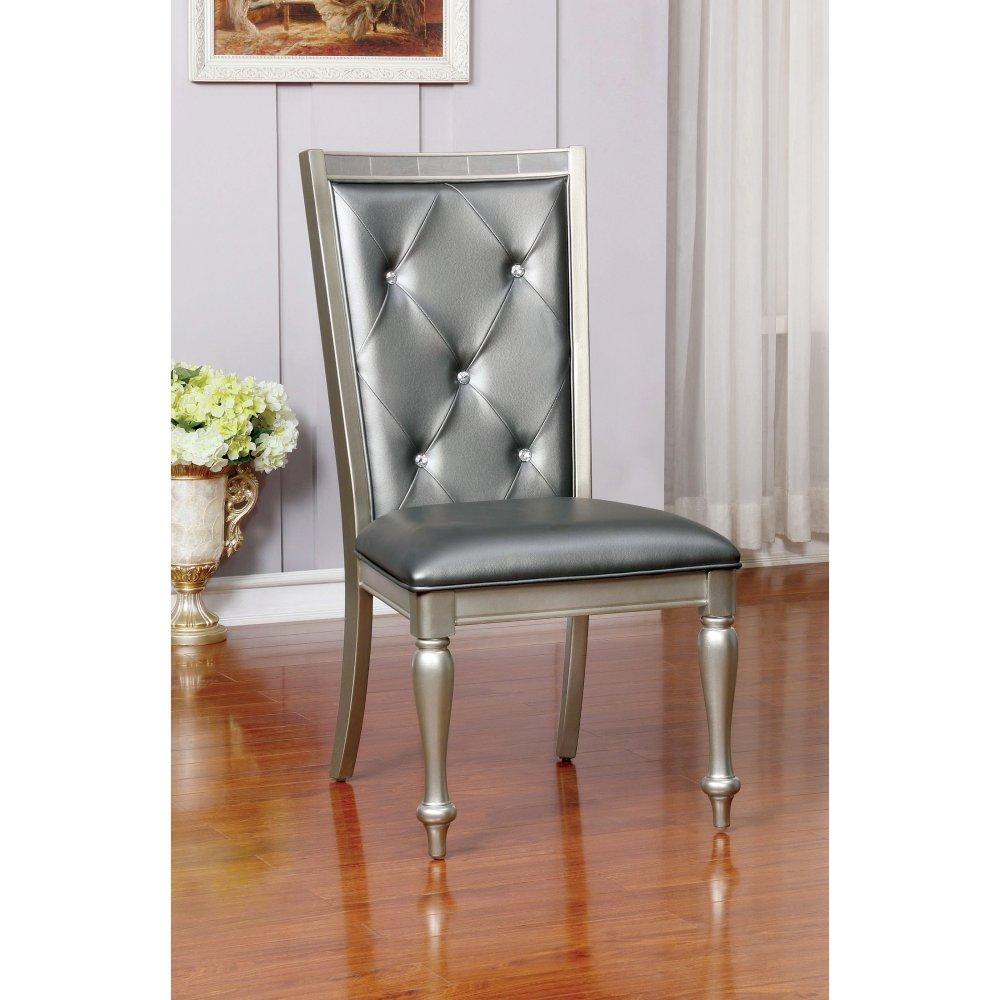 Furniture of America Sarina Dining Chair CM3229SC-2PK IMAGE 2