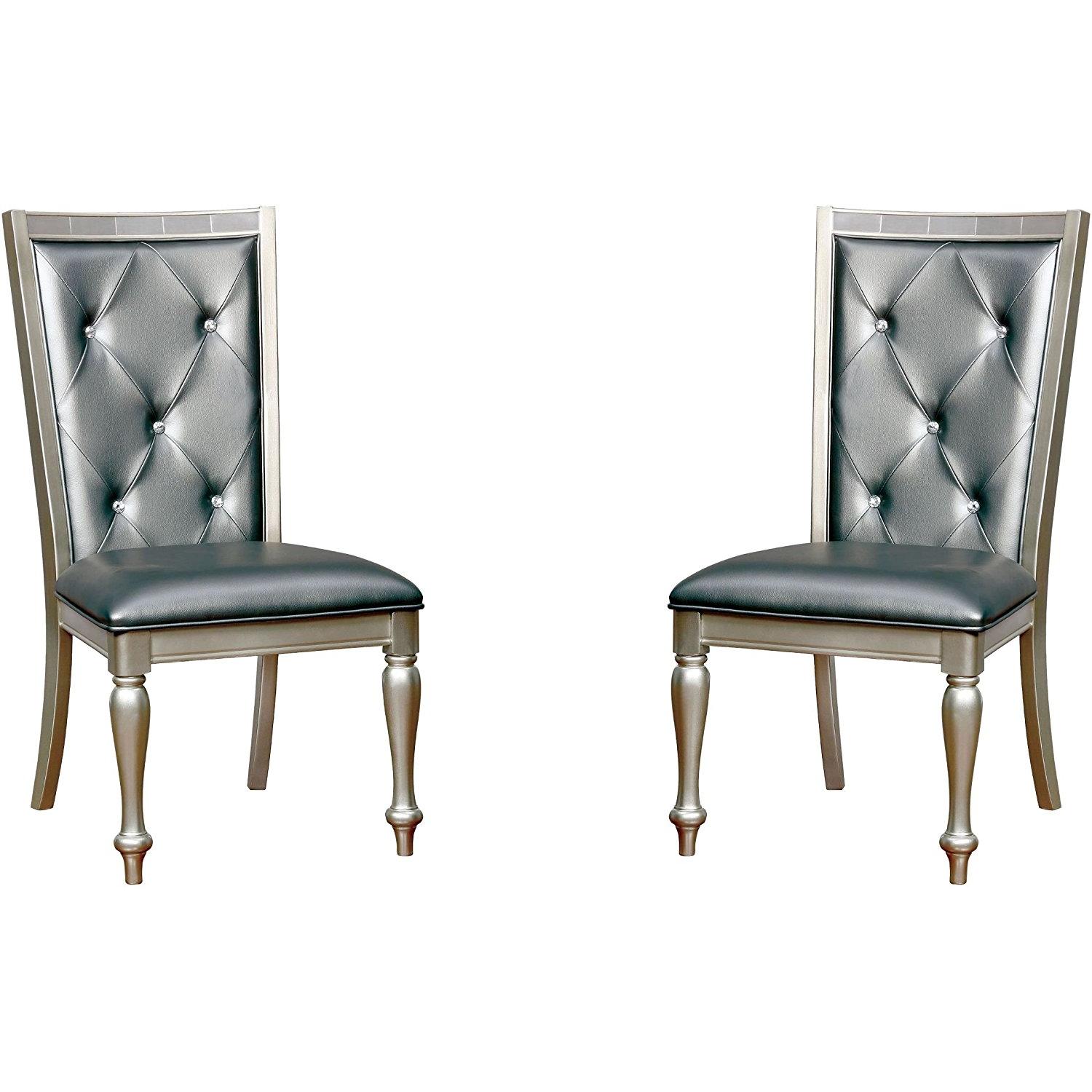  Furniture of America Sarina Dining Chair CM3229SC-2PK IMAGE 3