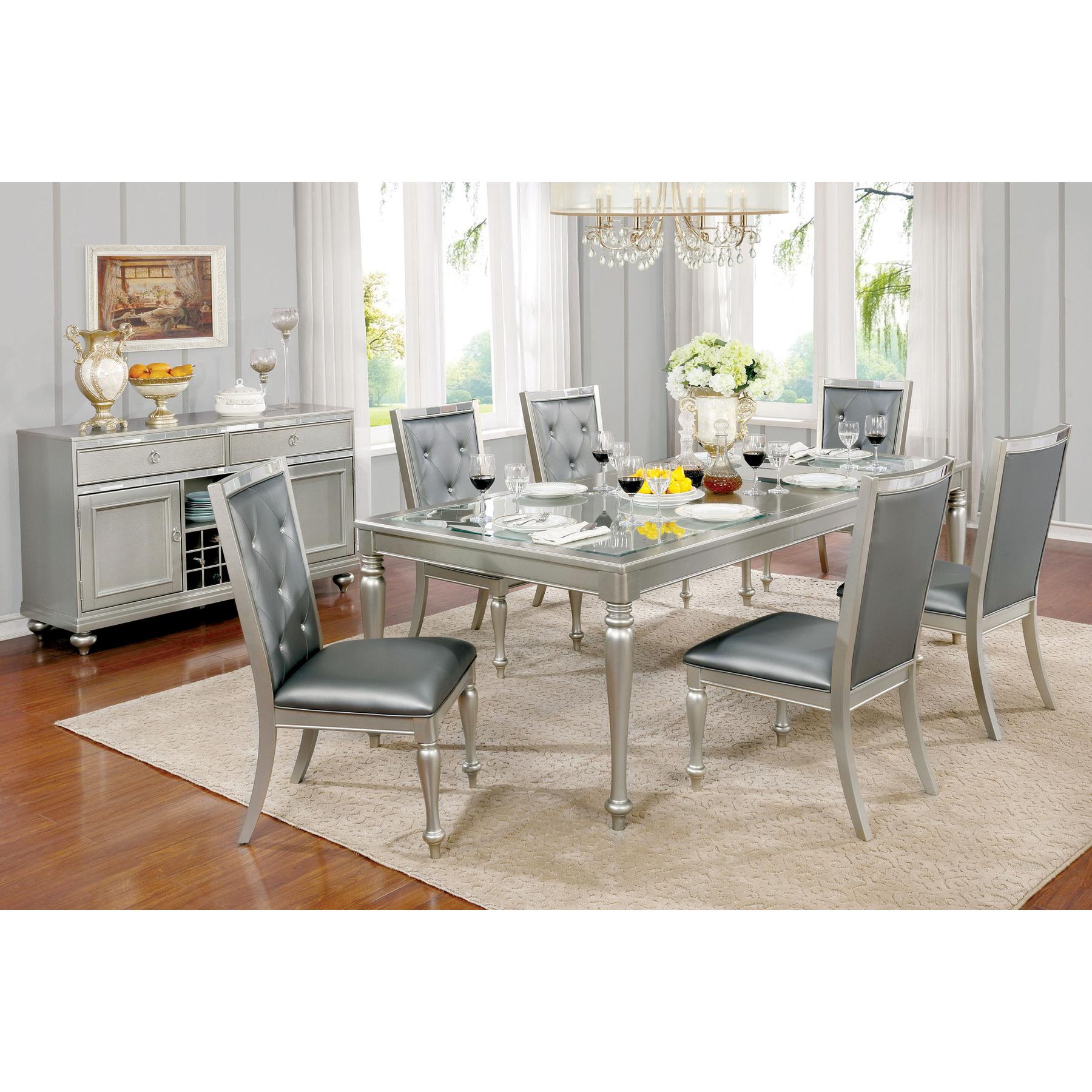  Furniture of America Sarina Dining Chair CM3229SC-2PK IMAGE 4