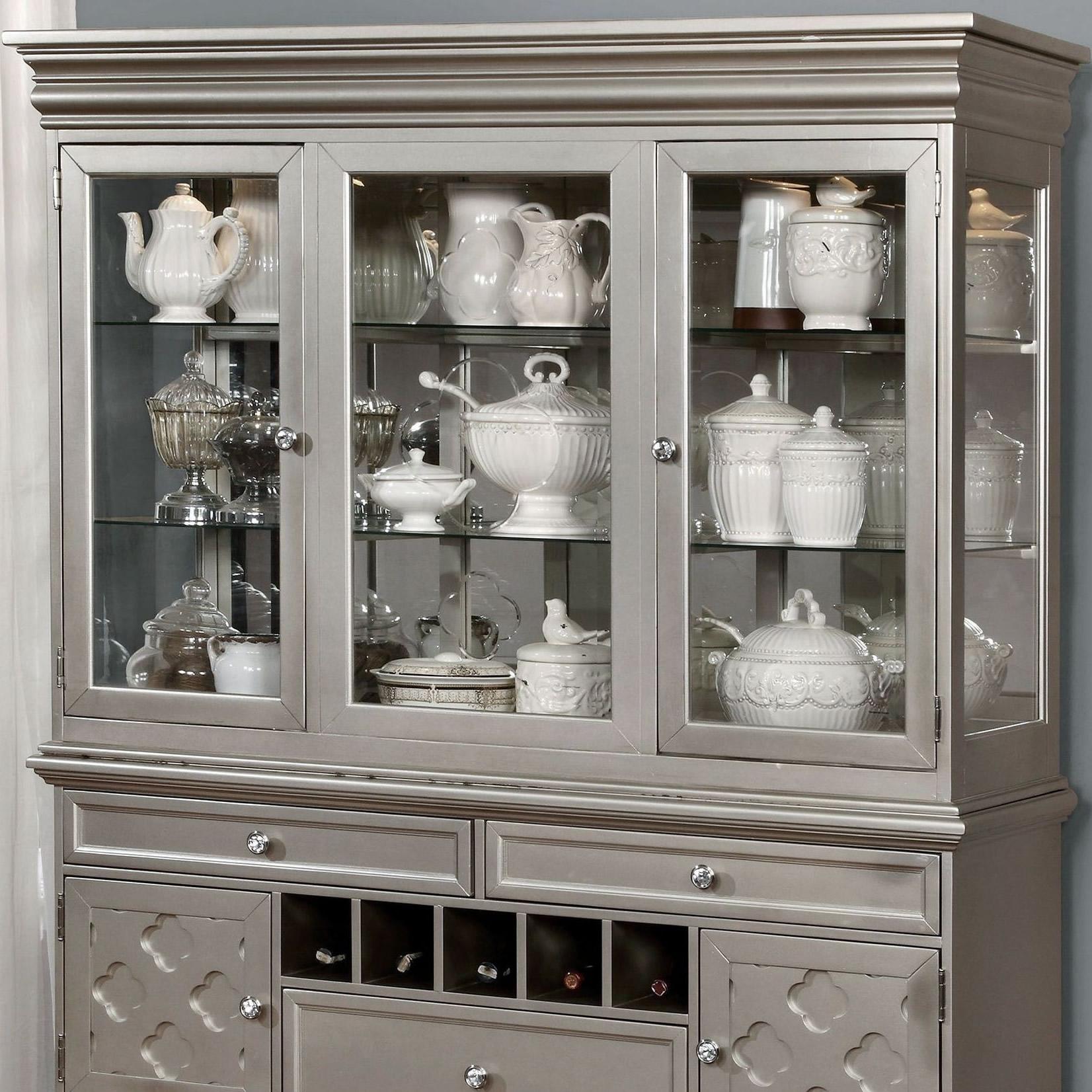  Furniture of America Amina Hutch CM3219H IMAGE 2