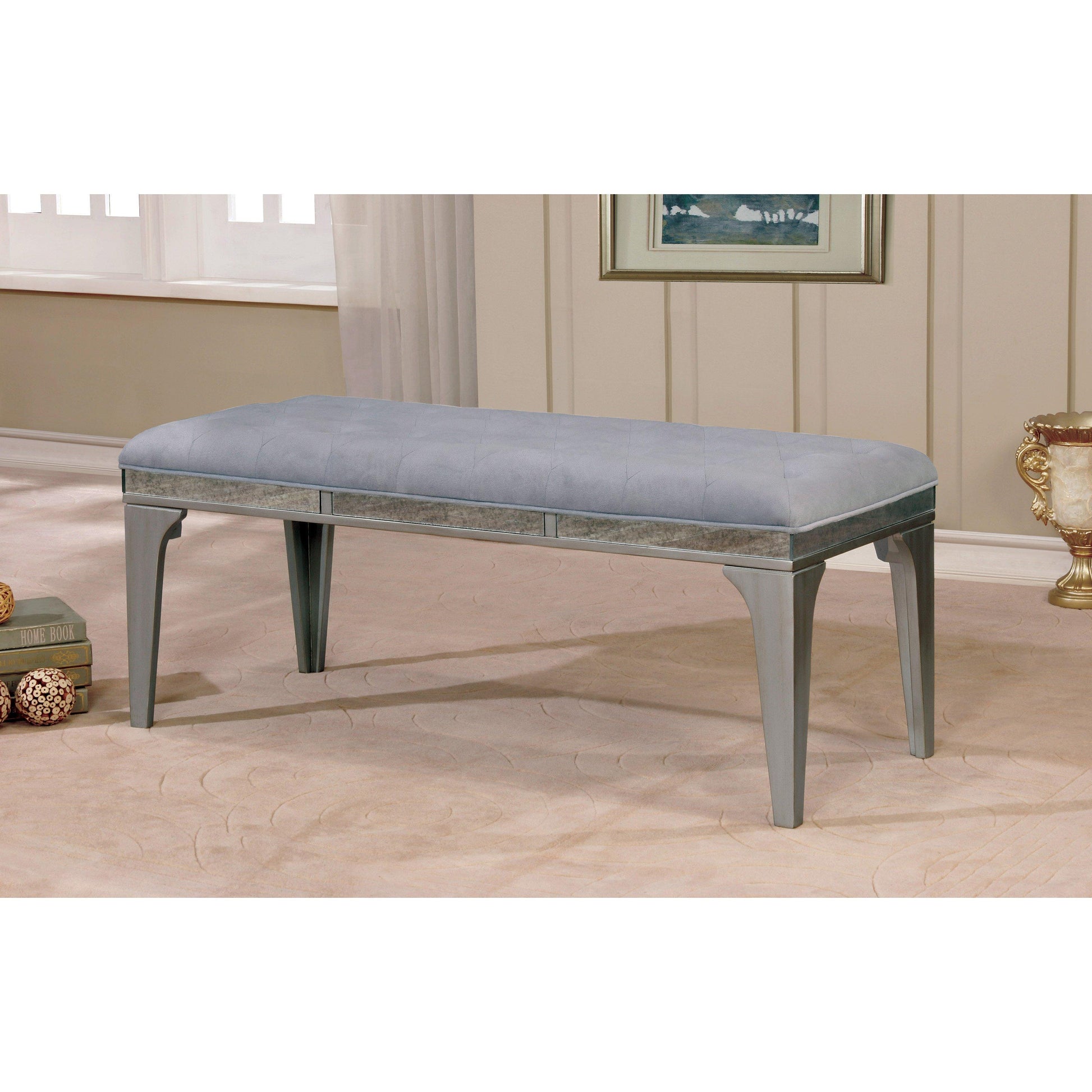  Furniture of America Diocles Bench CM3020BN IMAGE 2