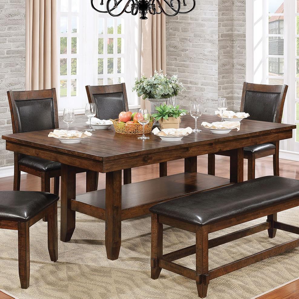  Furniture of America Meagan Dining Table CM3152T IMAGE 1