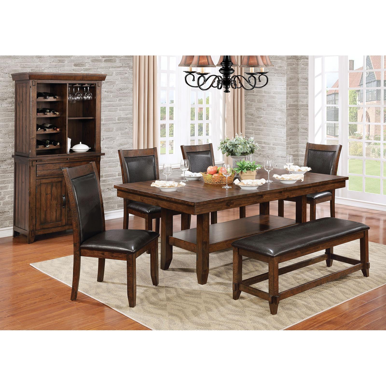  Furniture of America Meagan Dining Table CM3152T IMAGE 4
