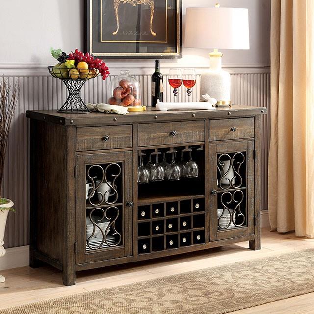  Furniture of America Paulina Dining Table with Pedestal Base CM3465T IMAGE 6