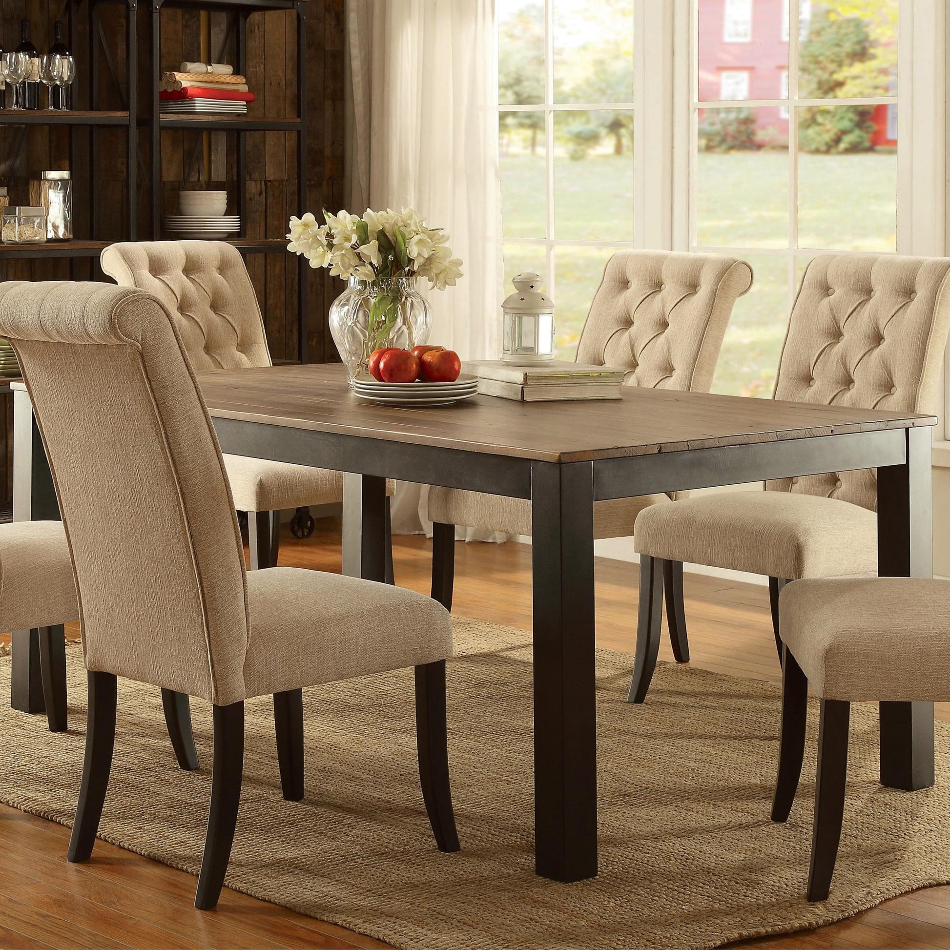  Furniture of America Marshall Dining Table CM3564T IMAGE 1