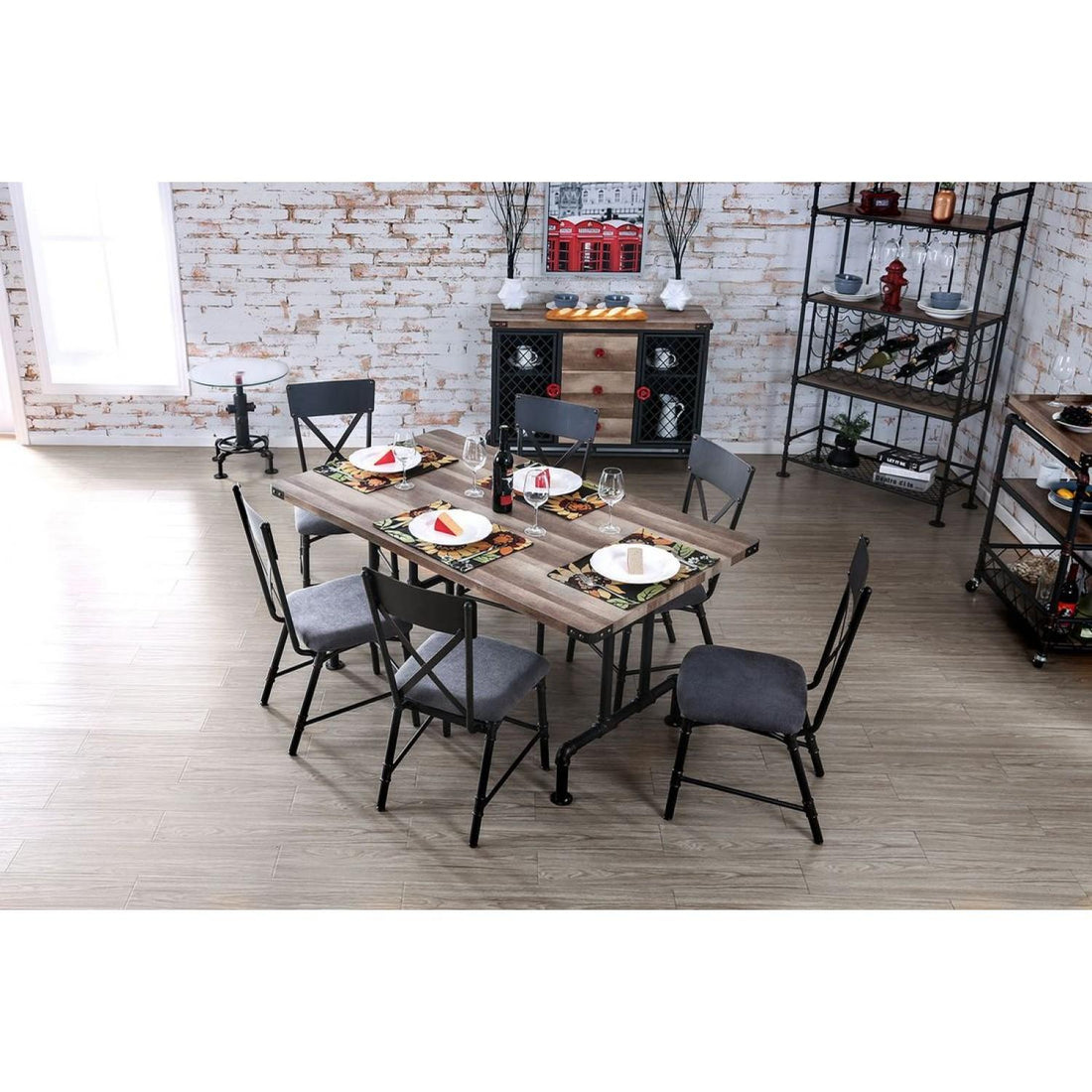  Furniture of America Brixton Dining Chair CM3365SC-2PK IMAGE 1