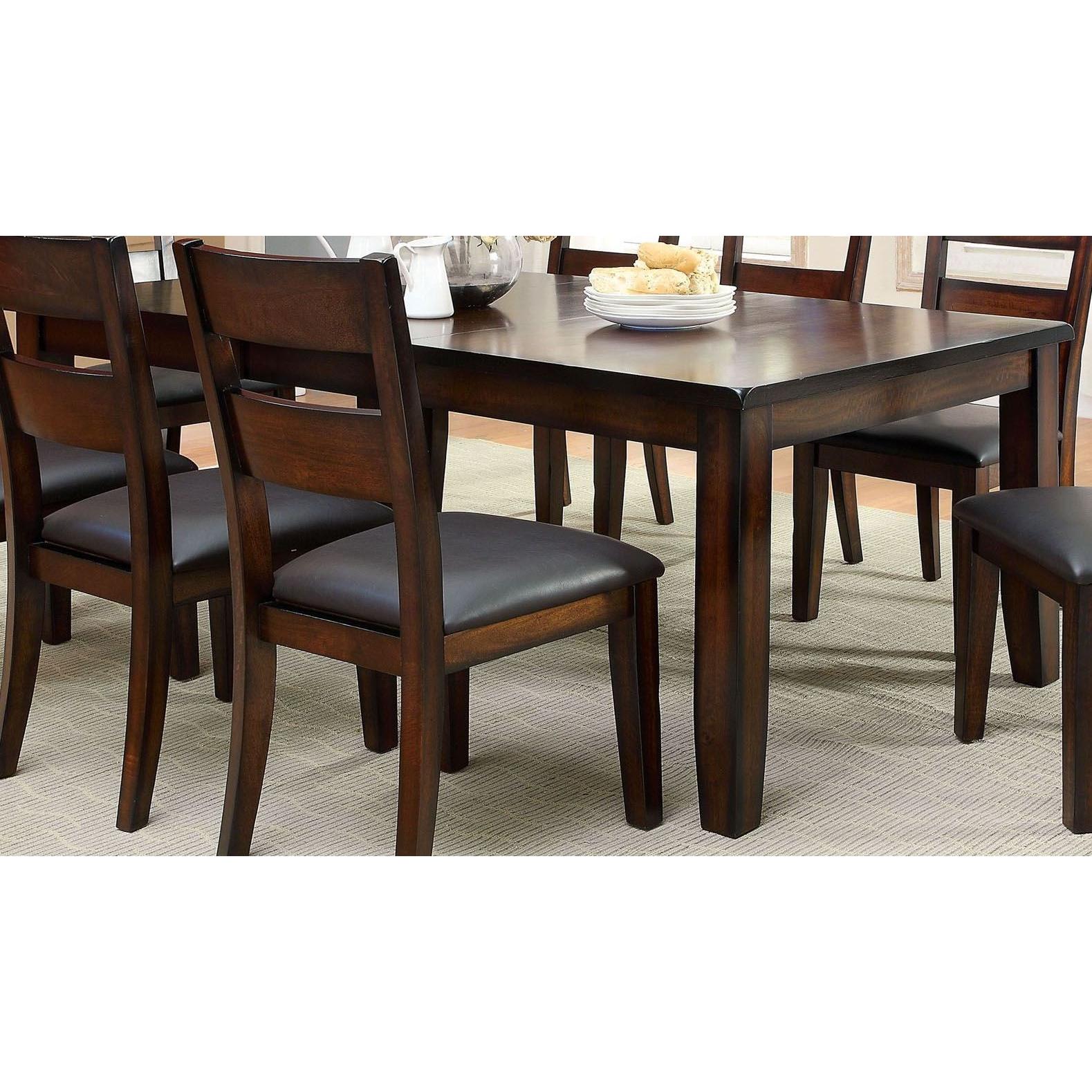  Furniture of America Dickinson Dining Table CM3187T IMAGE 4