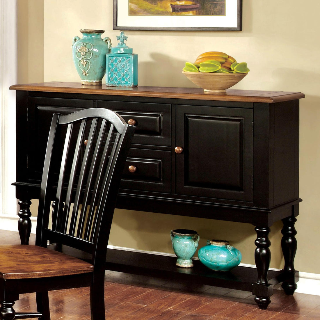  Furniture of America Mayville Server CM3431SV IMAGE 1