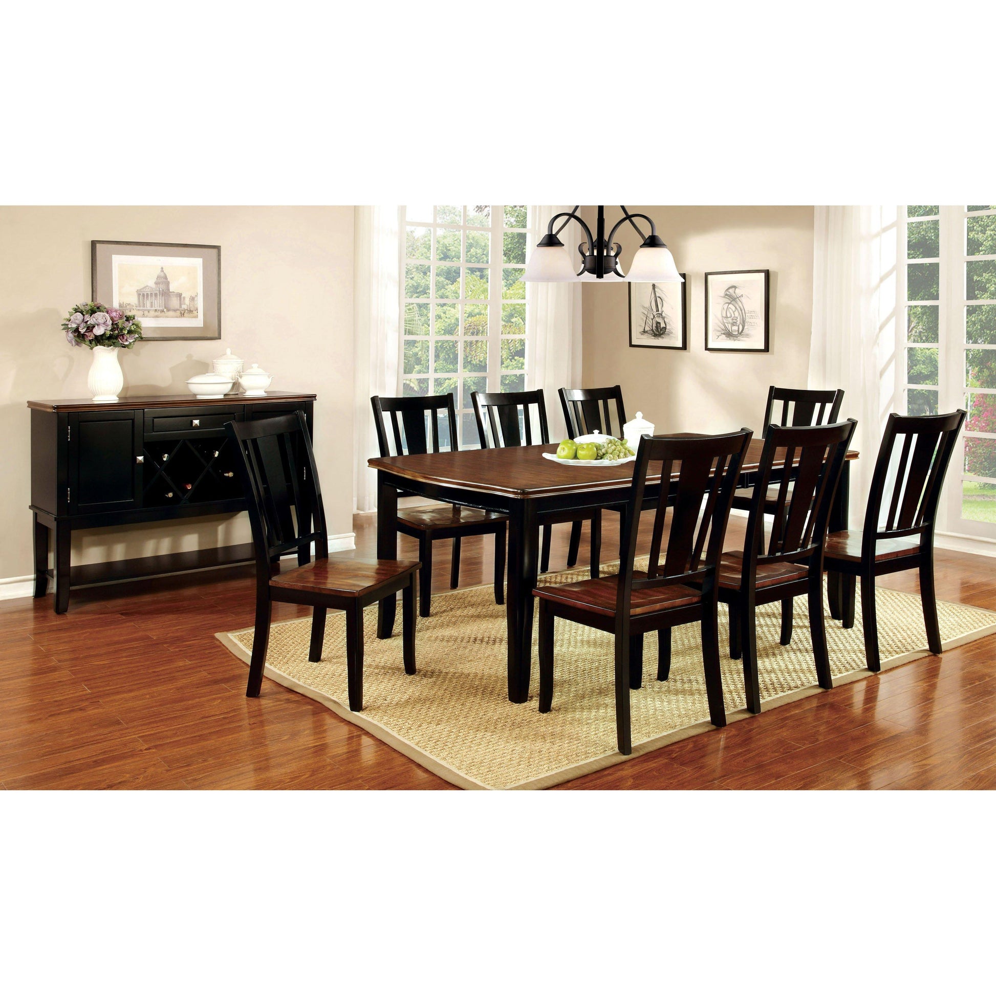 Furniture of America Dover Server CM3326BC-SV IMAGE 5
