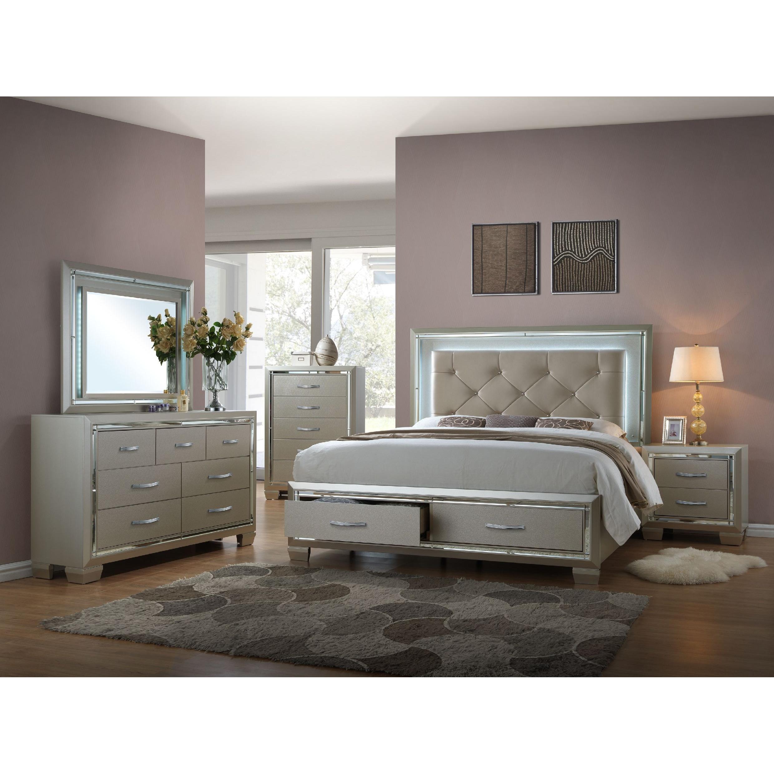  Elements International Platinum 7-Drawer Dresser LT100DR IMAGE 7