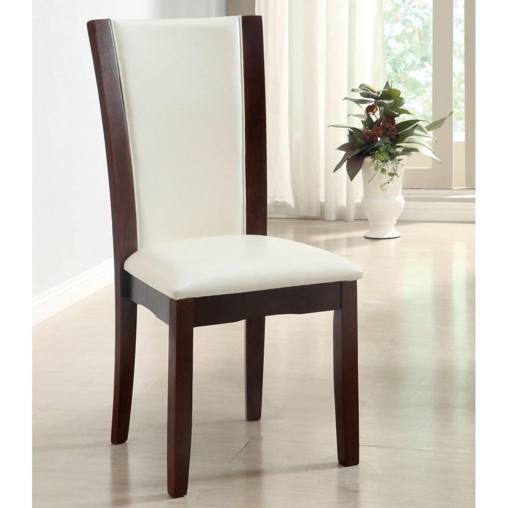  Furniture of America Manhattan CM3710WH-SC-2PK Side Chair IMAGE 1