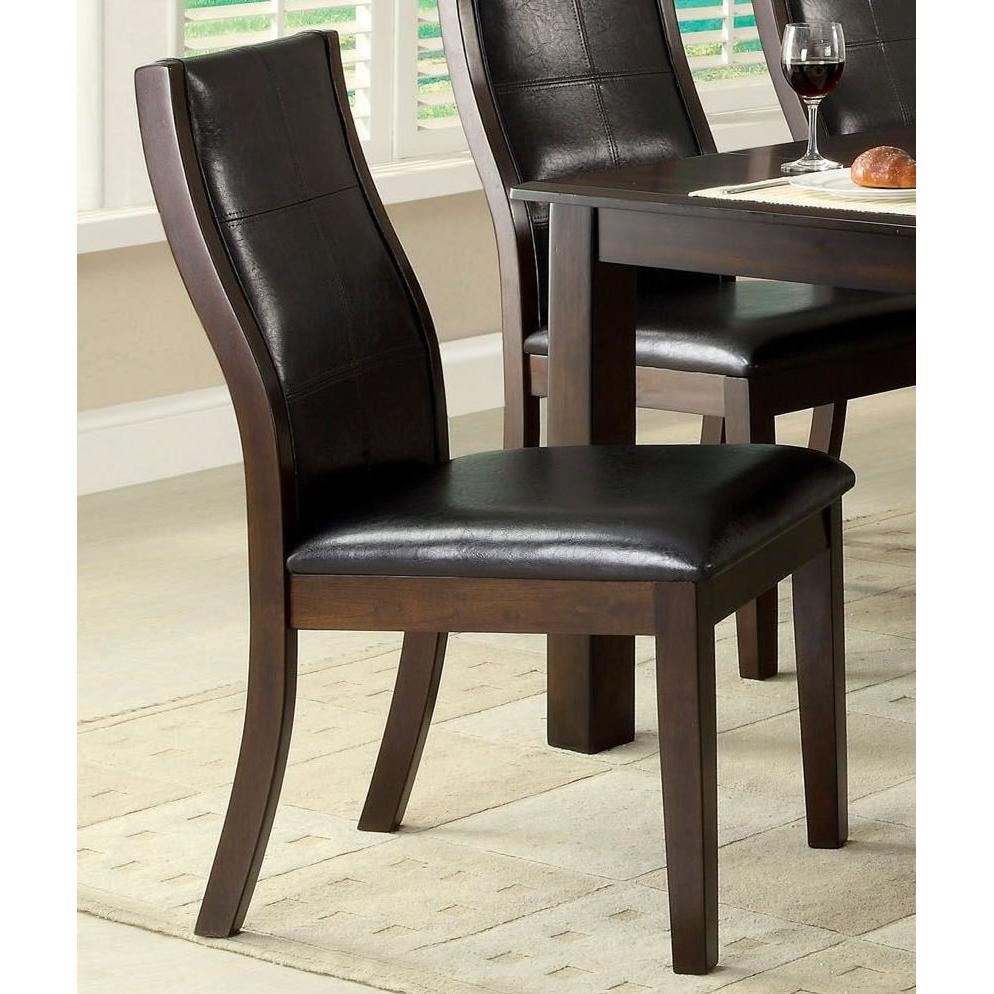  Furniture of America Townsend CM3339DK-SC-2PK Side Chair IMAGE 2