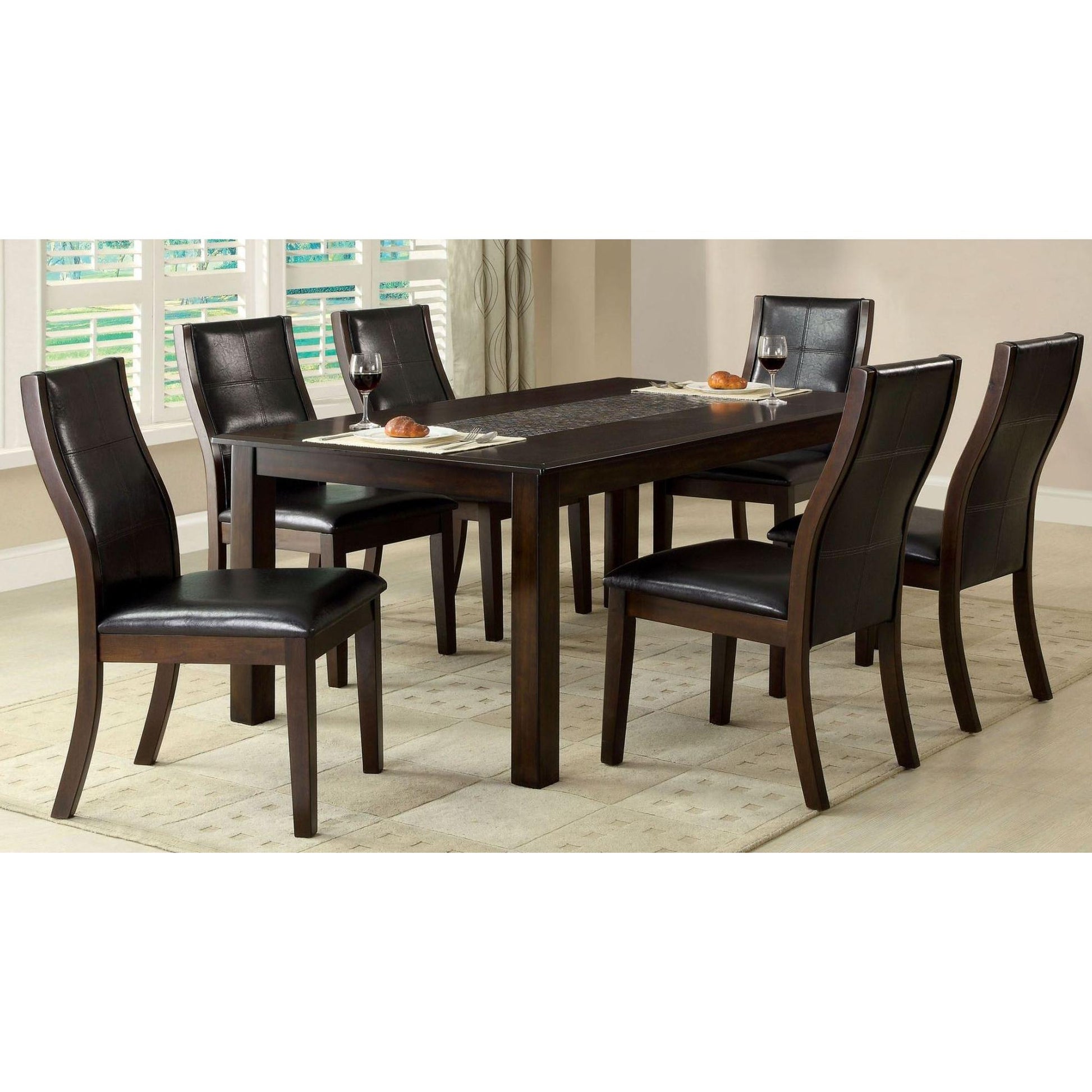  Furniture of America Townsend CM3339DK-SC-2PK Side Chair IMAGE 3