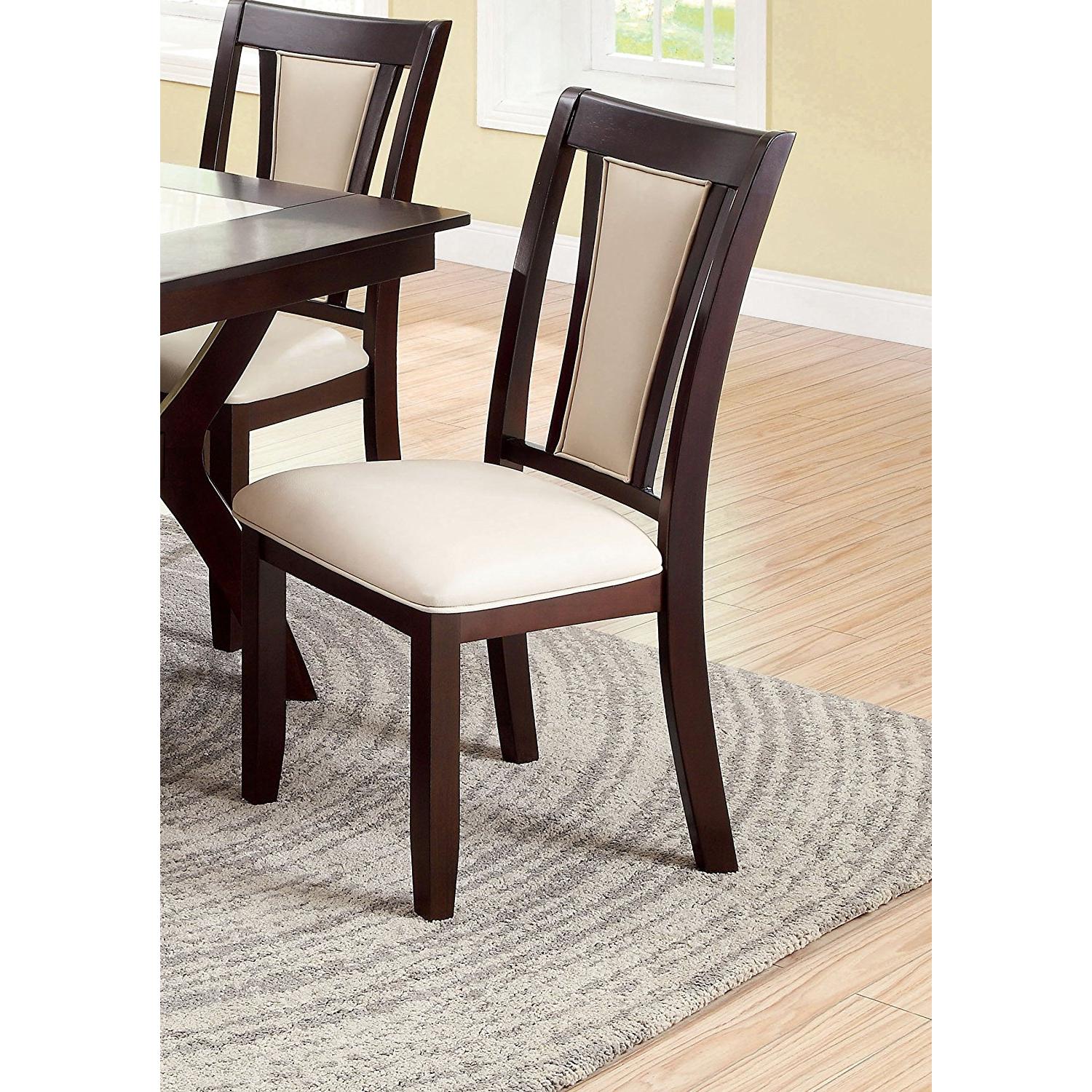  Furniture of America Brent CM3984SC-2PK Side Chair IMAGE 4