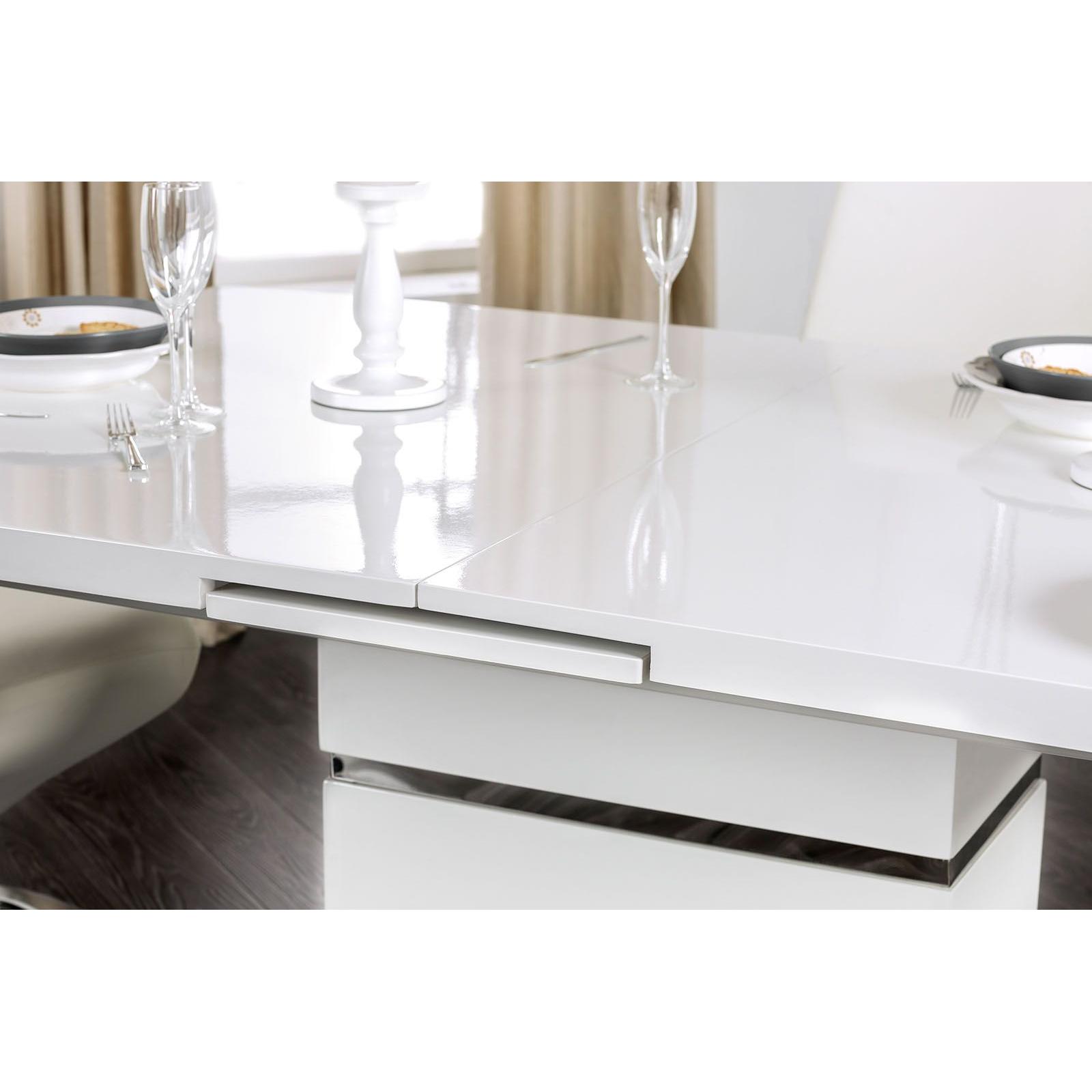  Furniture of America Midvale Dining Table with Pedestal Base CM3650T-TABLE IMAGE 4