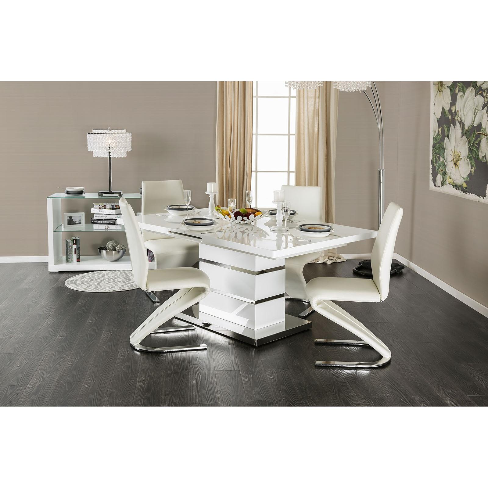  Furniture of America Midvale Dining Table with Pedestal Base CM3650T-TABLE IMAGE 7