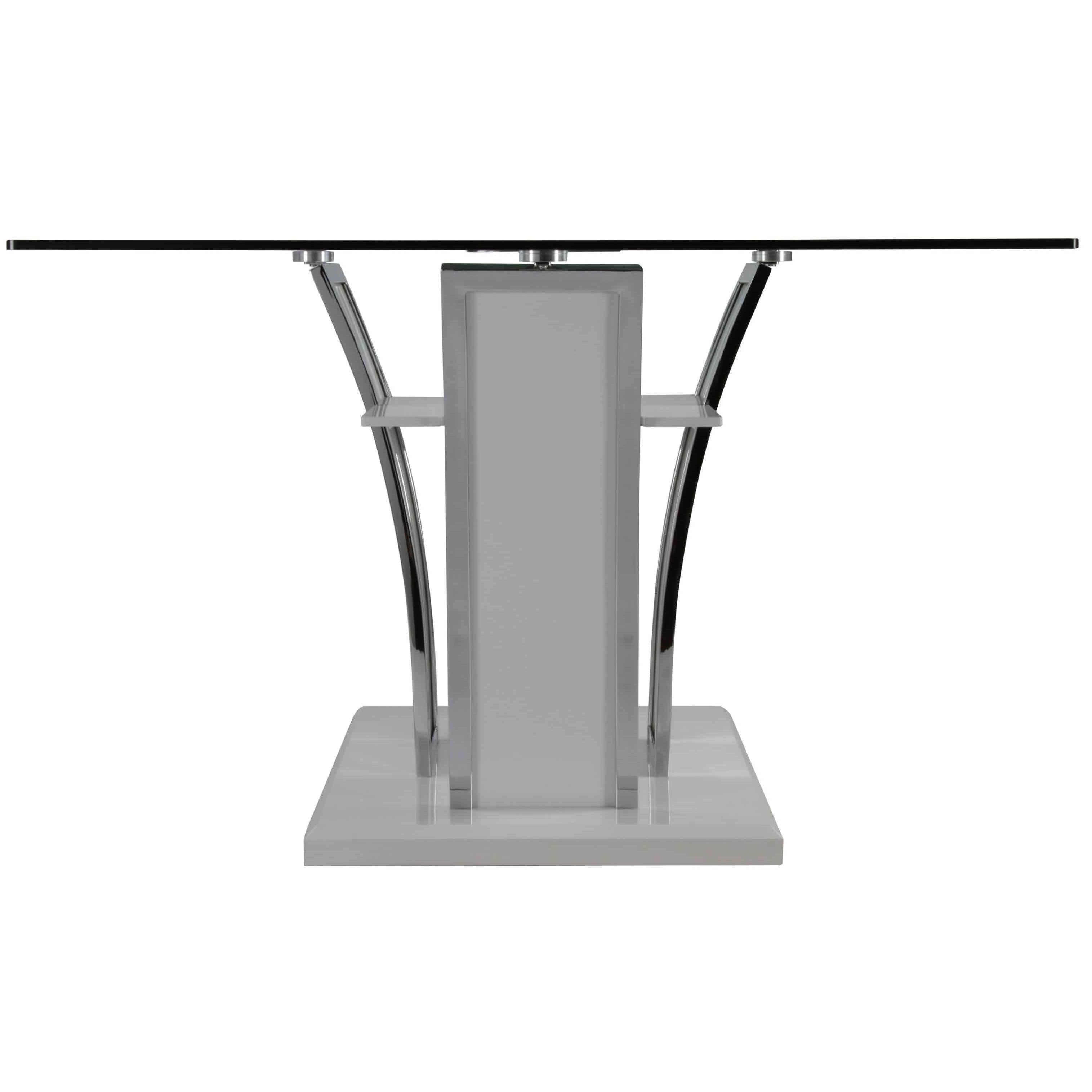  Furniture of America Glenview CM8372GY-T Dining Table, Gray IMAGE 2