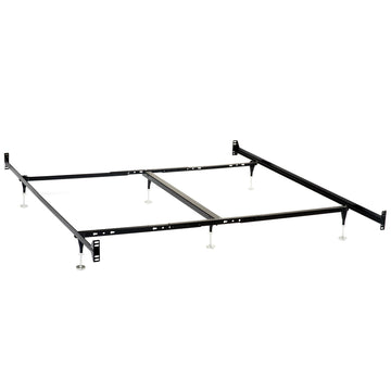  Coaster Furniture Esme 9602QK Queen or E King Bed Frame - Black (Headboard & Footboard) IMAGE 1