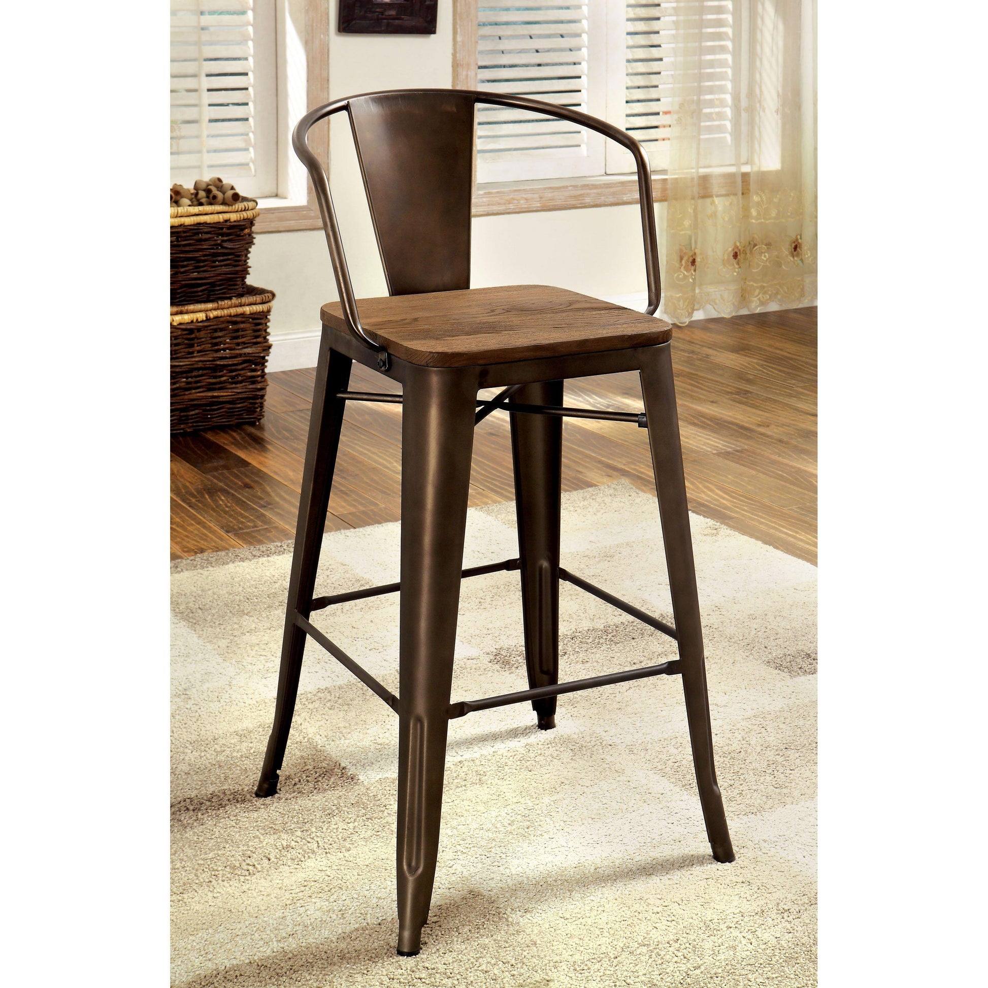  Furniture of America Cooper Counter Height Stool CM3529PC-2PK IMAGE 2