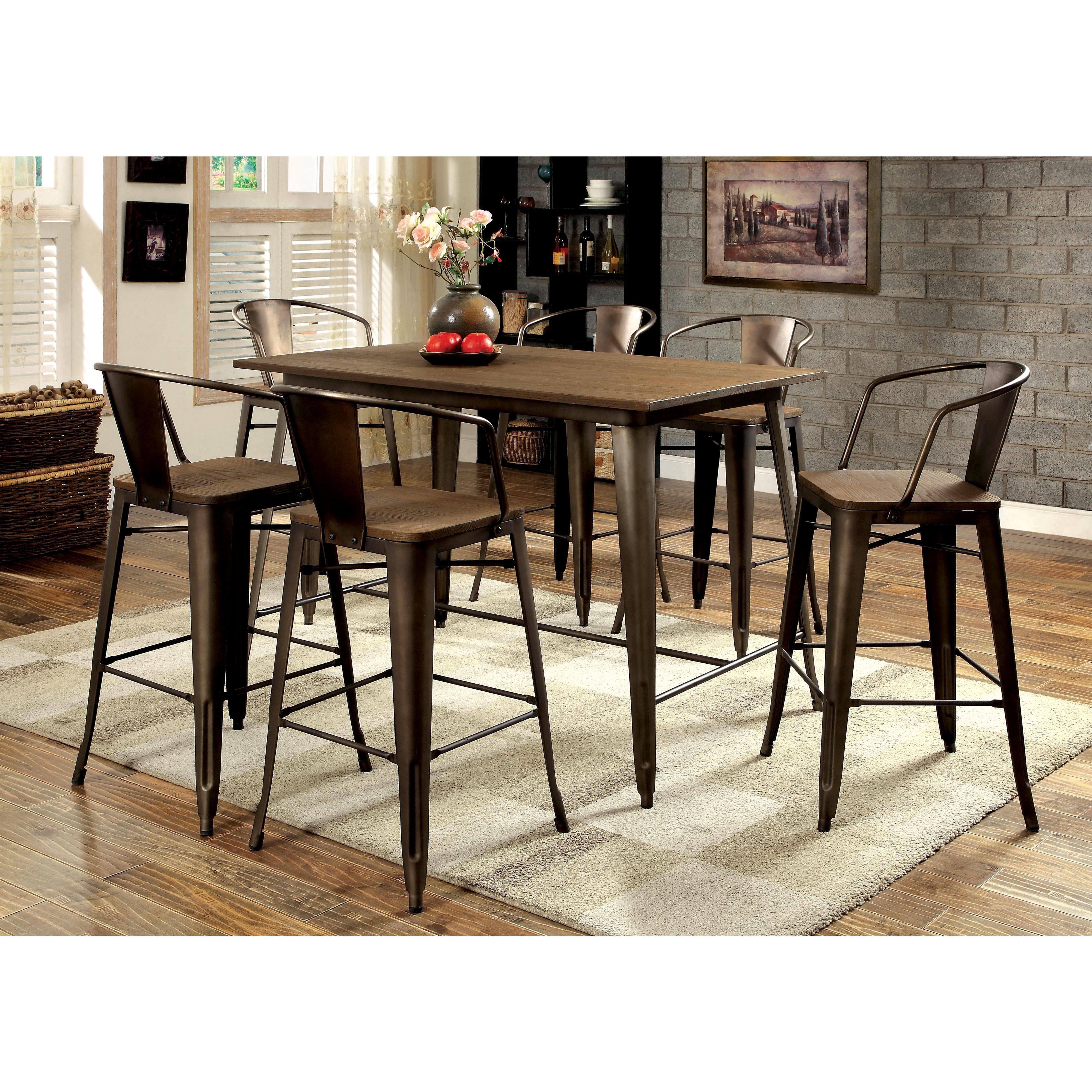  Furniture of America Cooper Counter Height Stool CM3529PC-2PK IMAGE 4