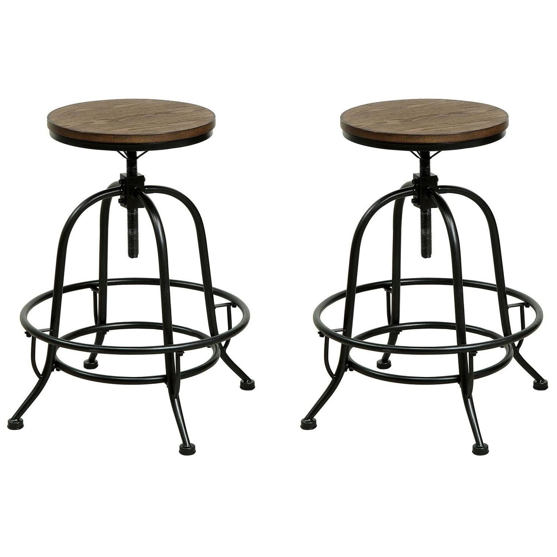  Furniture of America Silvia CM3803PC-2PK Counter Height Chair IMAGE 2