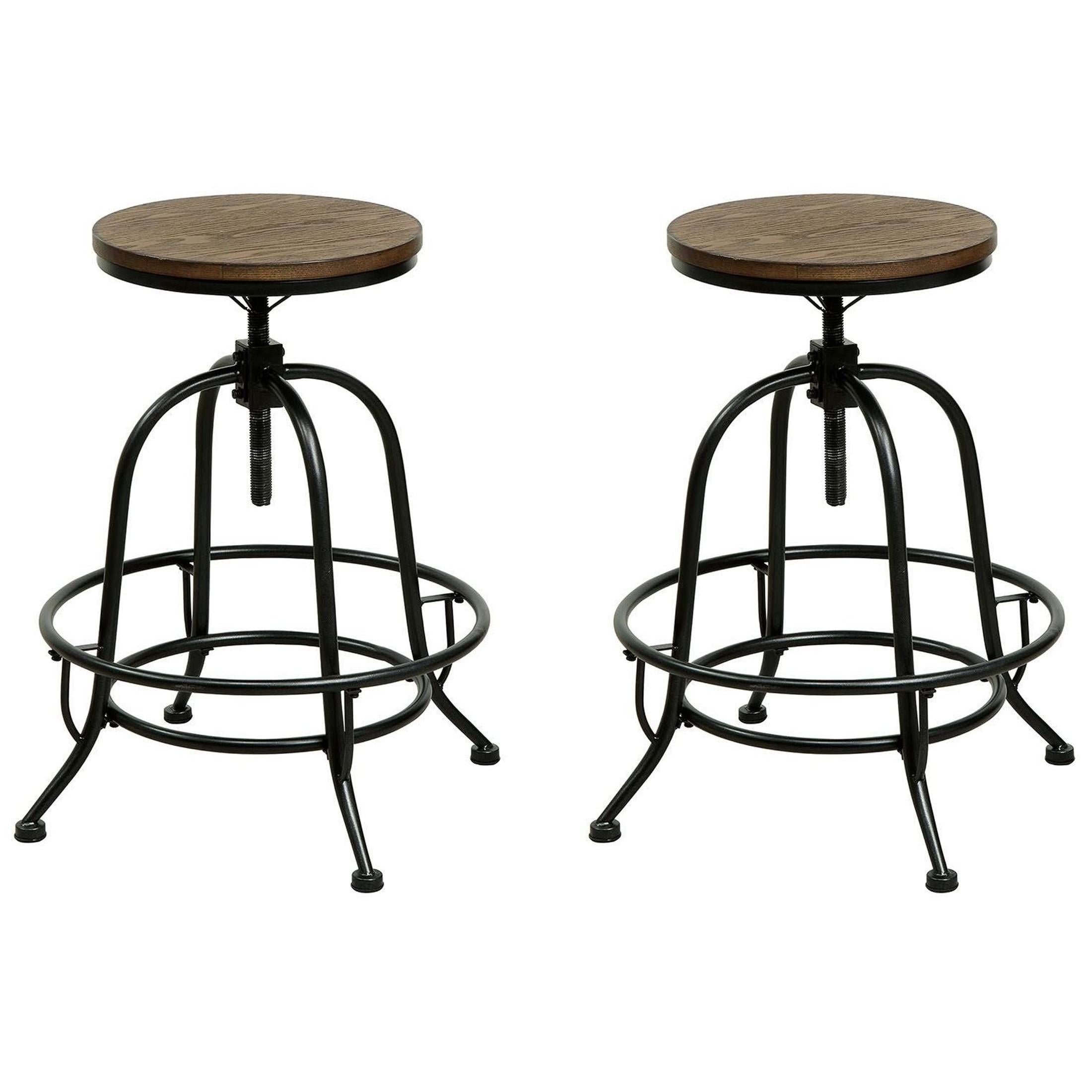  Furniture of America Silvia CM3803PC-2PK Counter Height Chair IMAGE 2