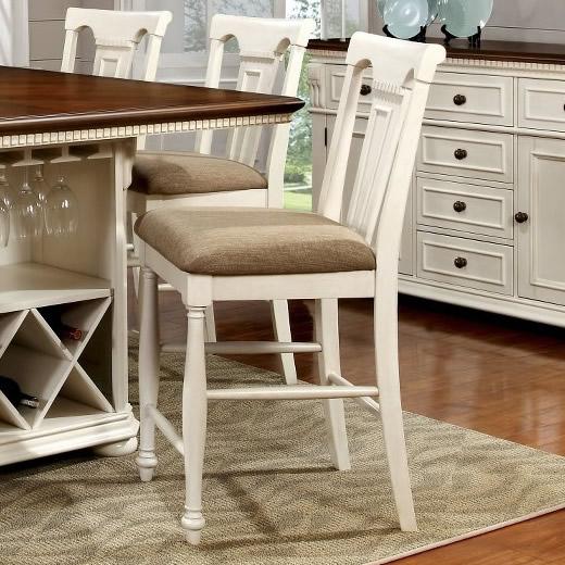  Furniture of America Sabrina CM3199WC-PC-2PK Counter Height Chair IMAGE 1