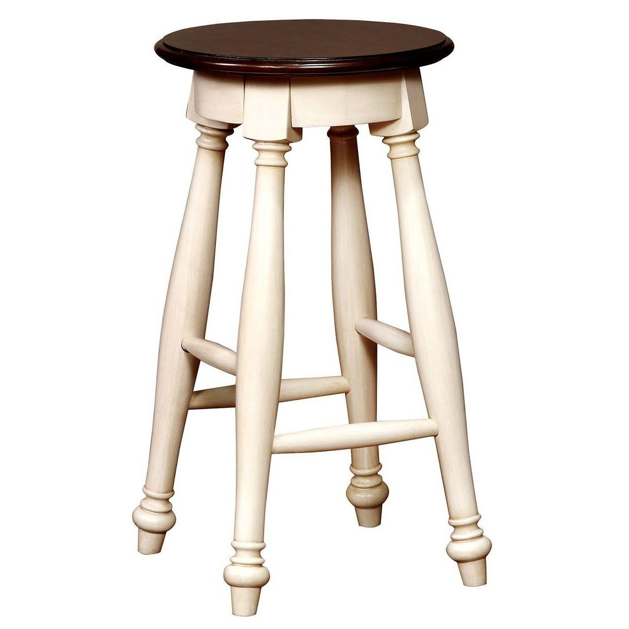  Furniture of America Sabrina CM3199WC-ST-2PK Counter Height Stool IMAGE 1