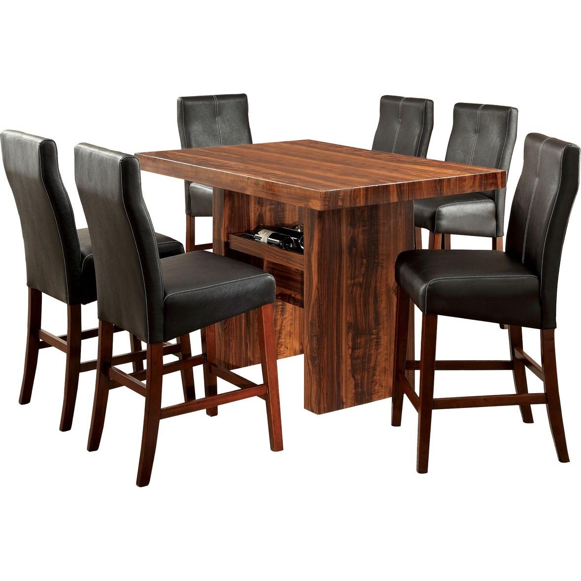  Furniture of America Bonneville CM3824PC-2PK Counter Height Chair IMAGE 6