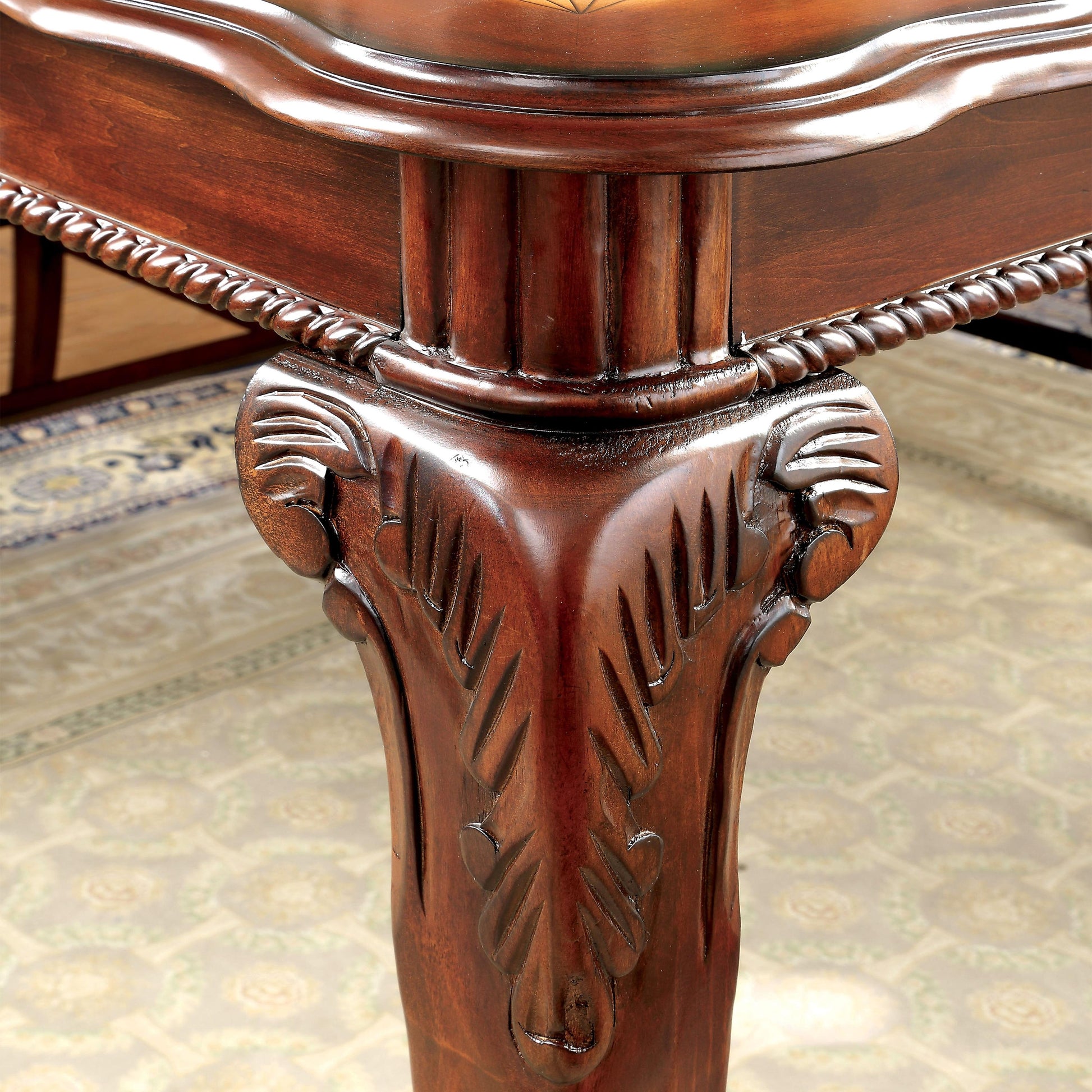  Furniture of America Petersburg CM3185PT Counter Height Table IMAGE 5