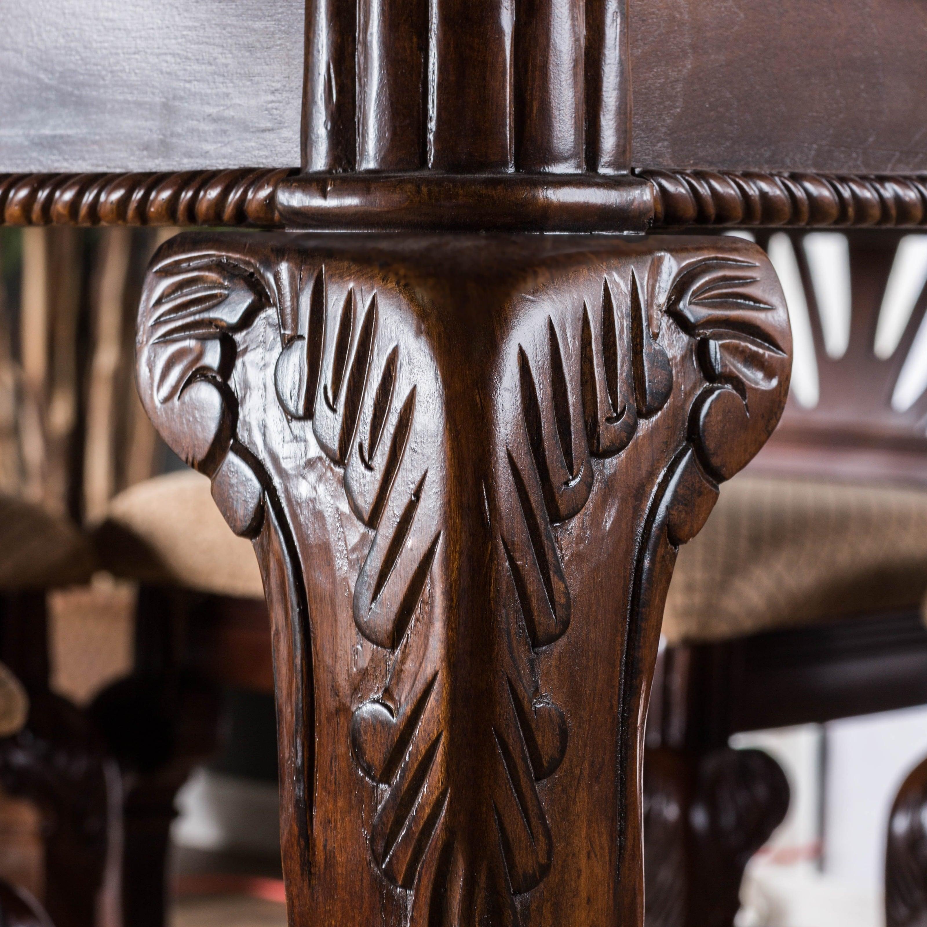  Furniture of America Petersburg CM3185PT Counter Height Table IMAGE 6