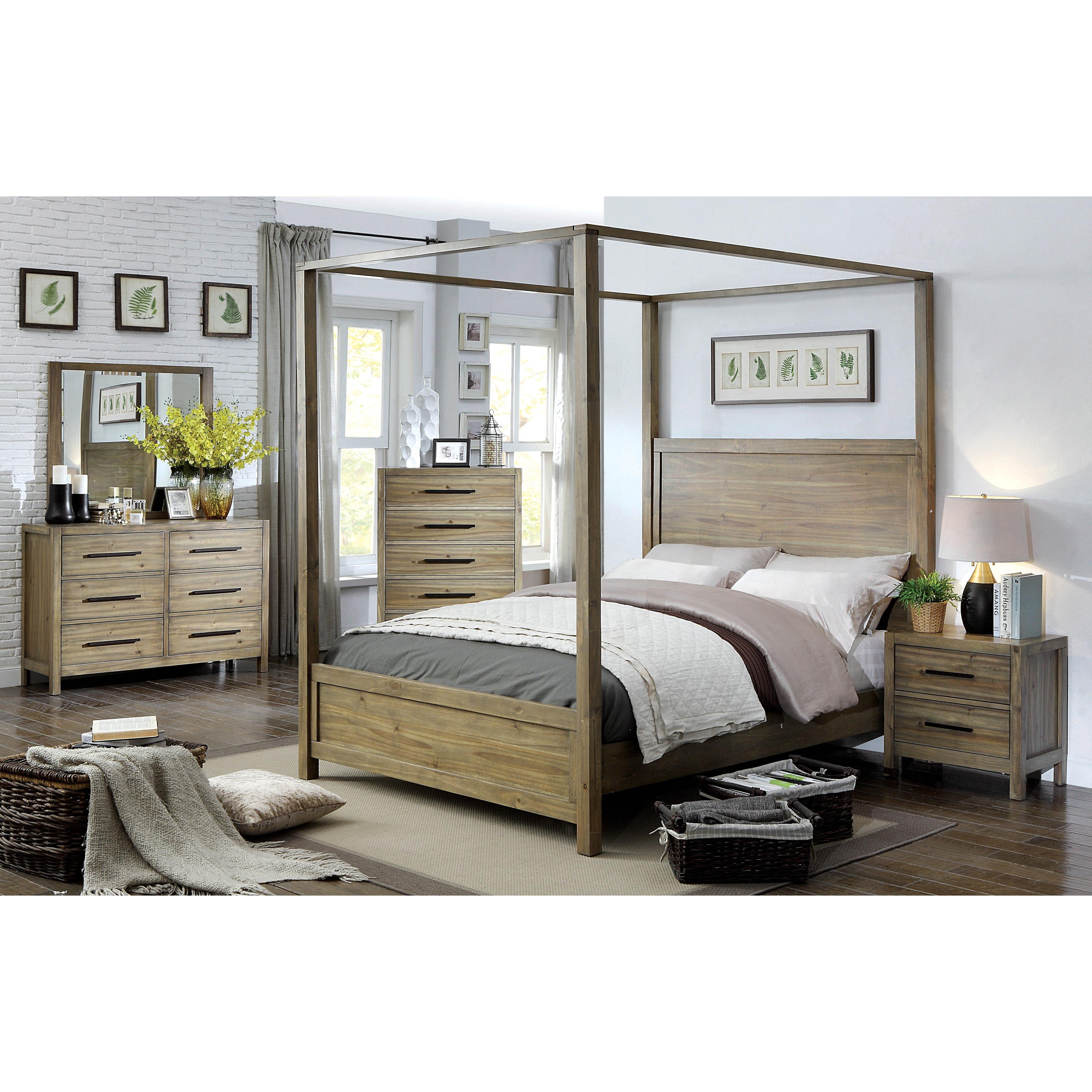  Furniture of America Garland Dresser Mirror CM7355M IMAGE 4