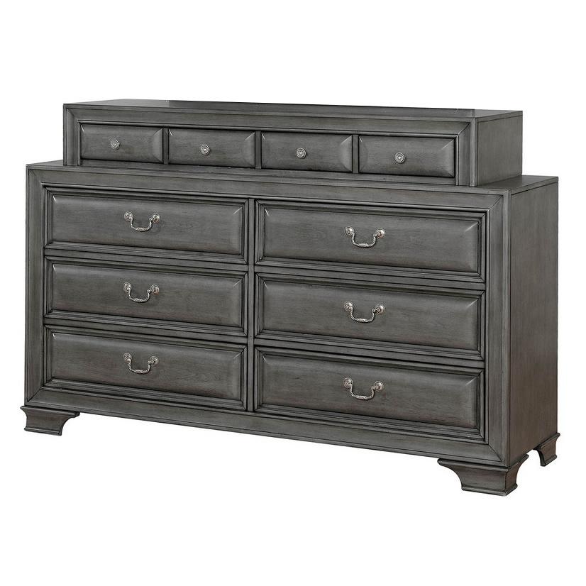  Furniture of America Brandt 10-Drawer Dresser CM7302GY-D IMAGE 1