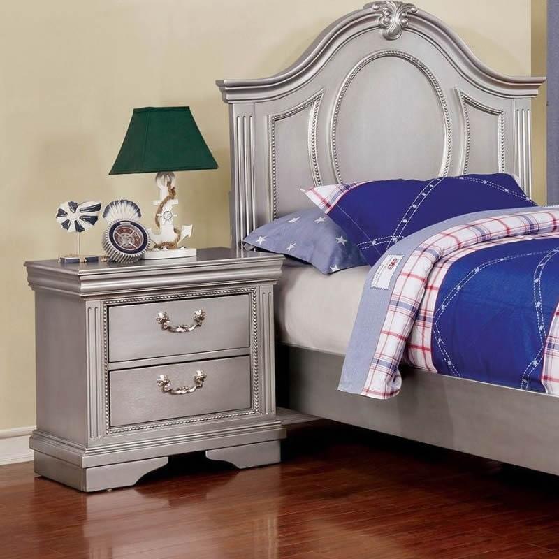  Furniture of America Claudia 2-Drawer Kids Nightstand CM7199N IMAGE 2