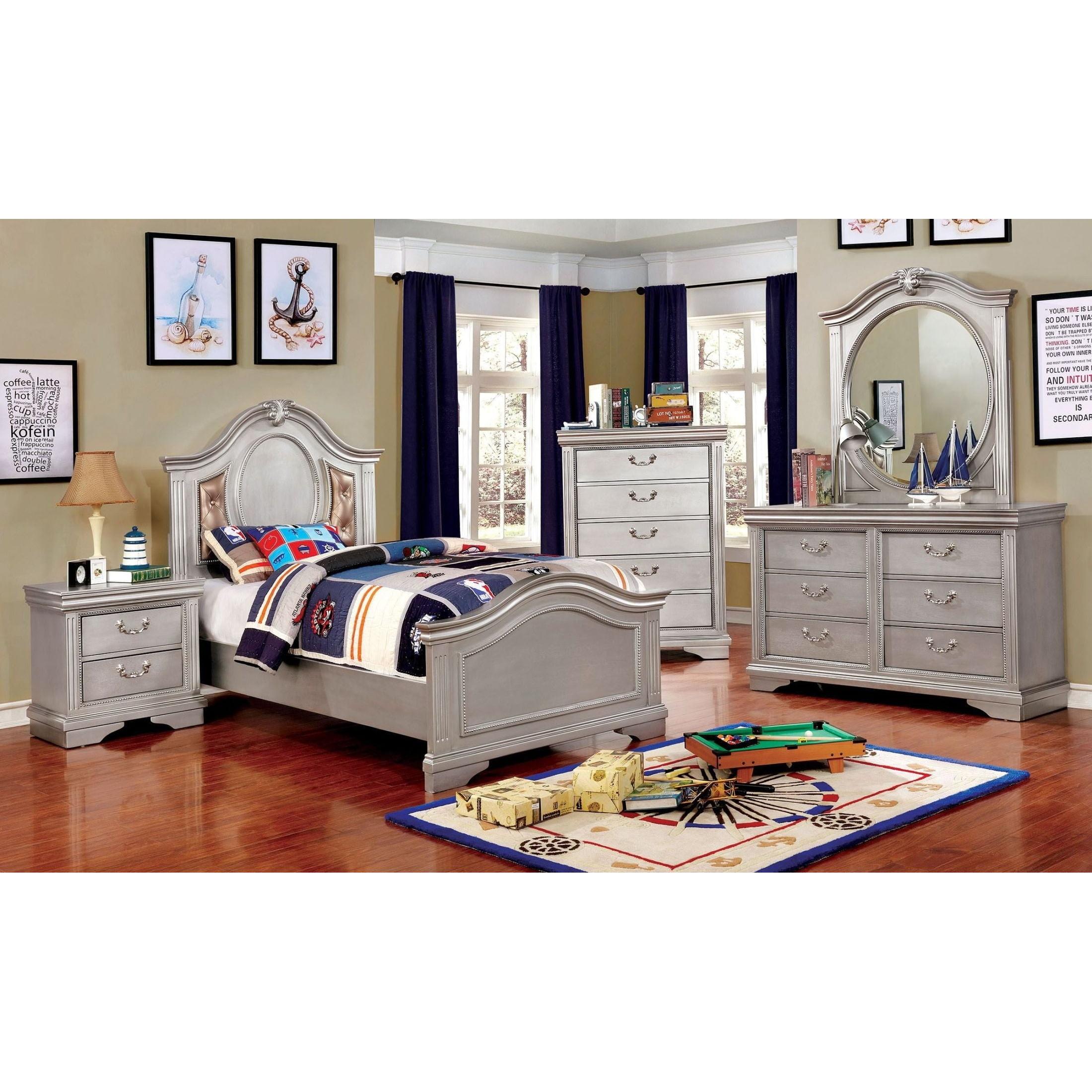  Furniture of America Claudia 2-Drawer Kids Nightstand CM7199N IMAGE 5