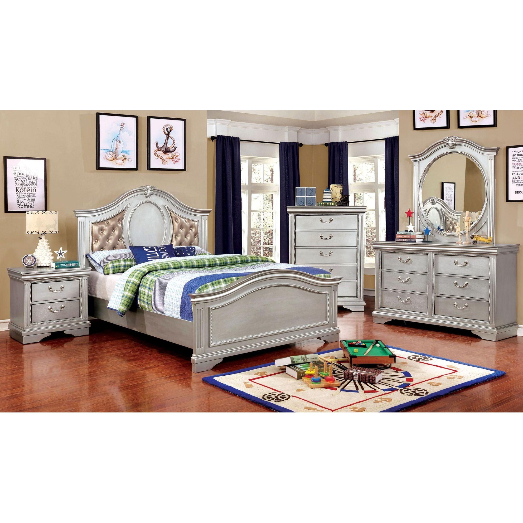  Furniture of America Claudia 2-Drawer Kids Nightstand CM7199N IMAGE 6
