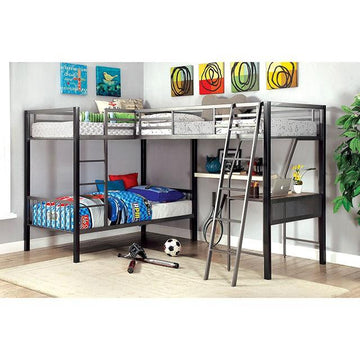  Furniture of America Kids Beds Bunk Bed CM-BK1049 IMAGE 1