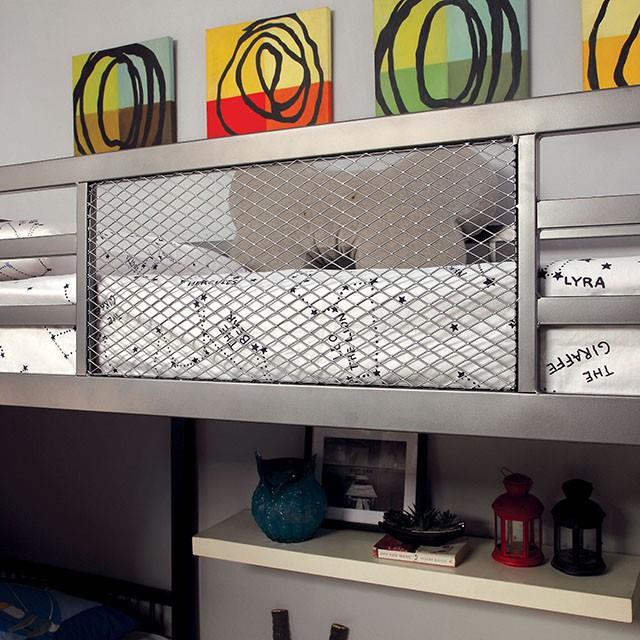  Furniture of America Kids Beds Bunk Bed CM-BK1049 IMAGE 1