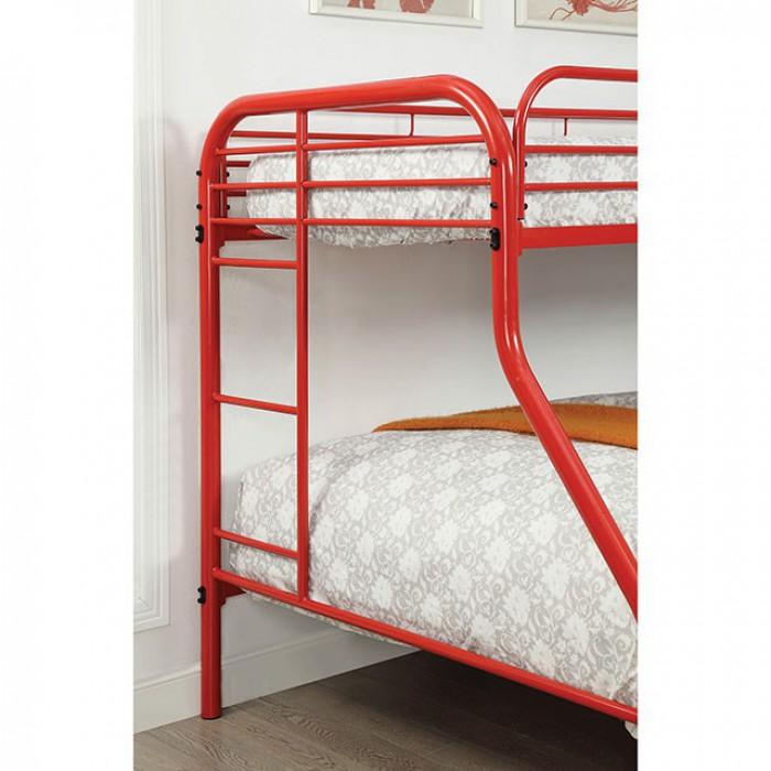  Furniture of America Kids Beds Bunk Bed CM-BK931RD-TF IMAGE 3
