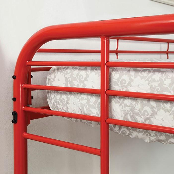  Furniture of America Kids Beds Bunk Bed CM-BK931RD-TF IMAGE 4