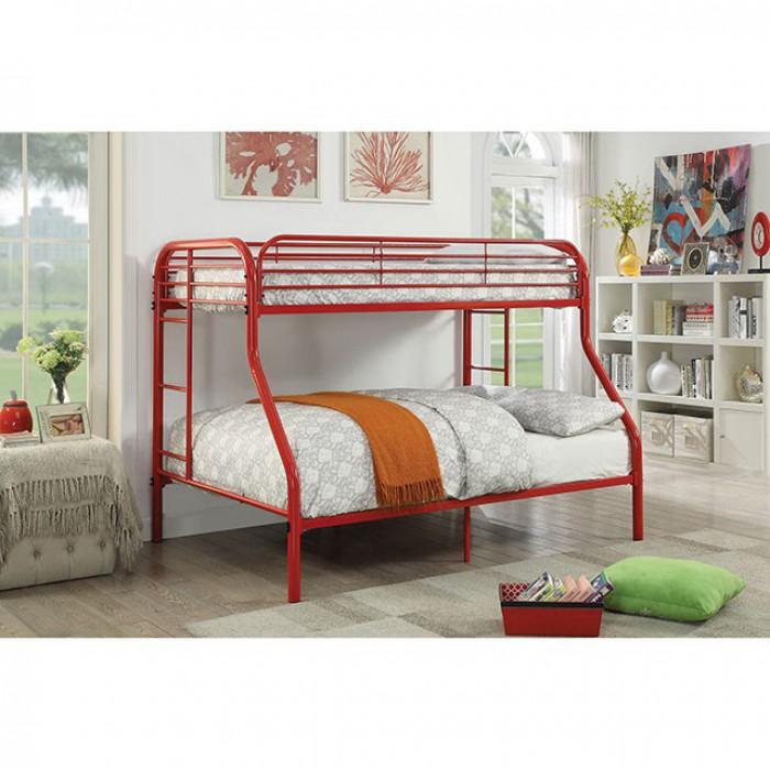  Furniture of America Kids Beds Bunk Bed CM-BK931RD-TF IMAGE 6
