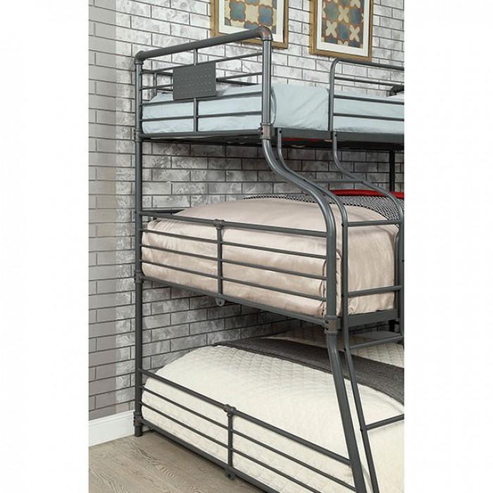  Furniture of America Olga CM-BK918 Twin/Full/Queen Bunk Bed IMAGE 1