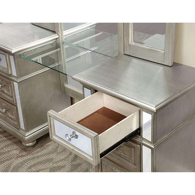  Furniture of America Salamanca CM7673V-SET Vanity W/ Stool IMAGE 4