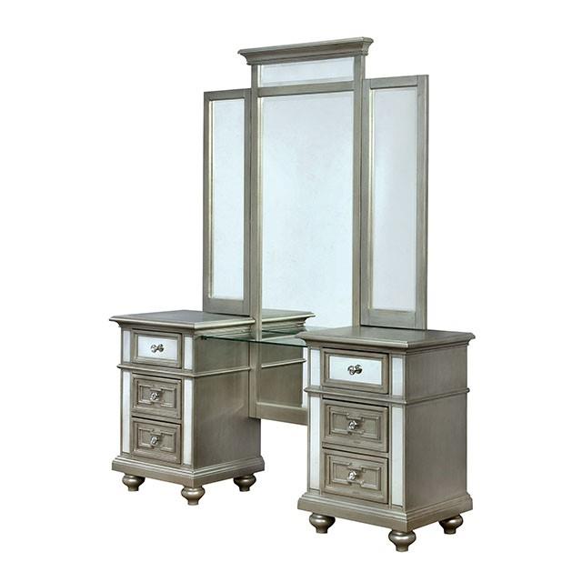  Furniture of America Salamanca CM7673V-SET Vanity W/ Stool IMAGE 6